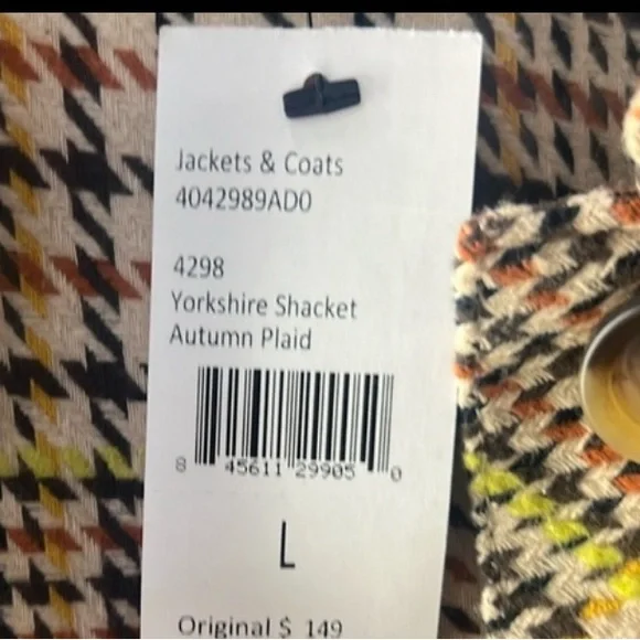 NWT | Cabi 4298 Yorkshire Shacket - Picture 5 of 5